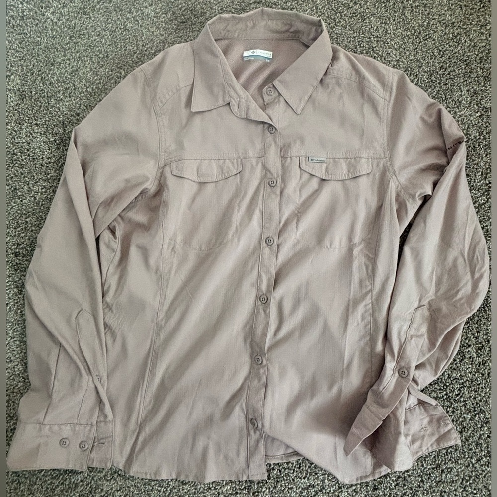 Columbia Fishing/outdoor button down top